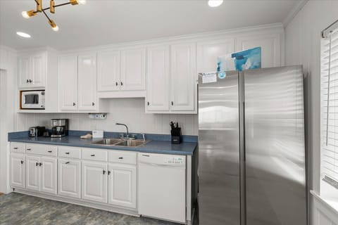 Dauphin Island Escape Kitchen Appliances and Coffee Station