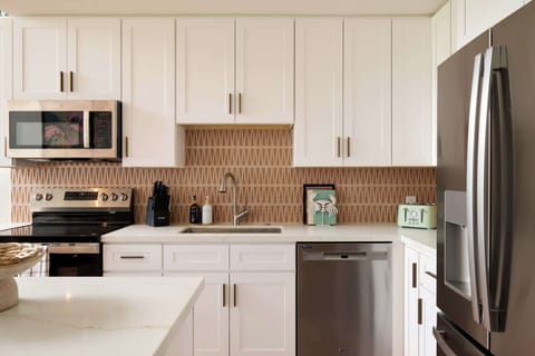 All new appliances. All new countertops, cabinets, backsplash, and more.