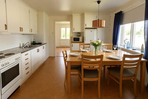 Kitchen and dining area