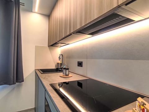 Kitchen, Interior Design, Wood, Countertop, Flooring, Ceiling, Lighting, Kitchen Appliance, Home Appliance, Major Appliance