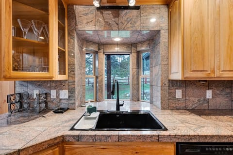 Sink and Dishwasher making clean up easy and efficient