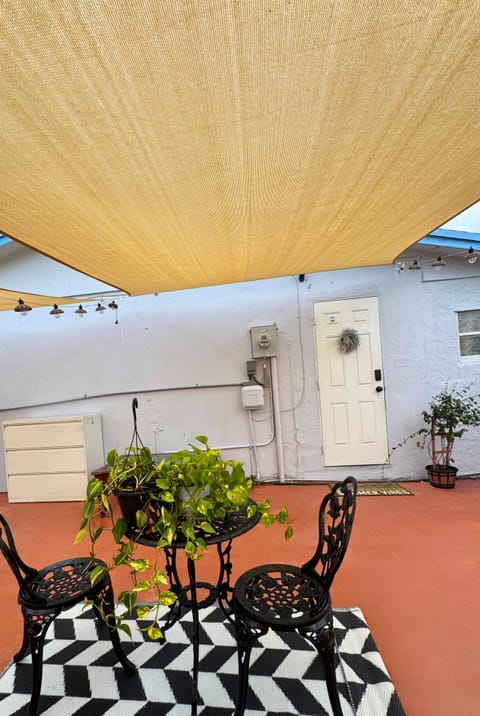 Private entrance and parking. 