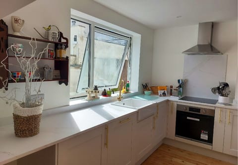 Let the light in while you cook and unwind