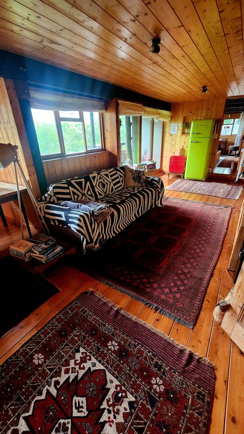 main lounge in guest suite