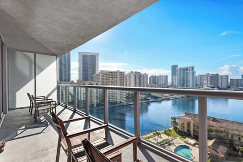 Balcony views.