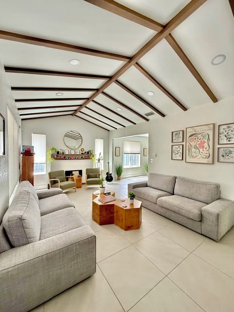 Our favorite space is the Living Room - lots of space to lounge,