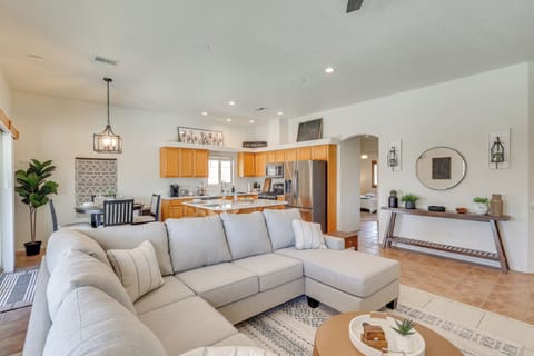 Living Room | Central A/C & Heat | Free WiFi