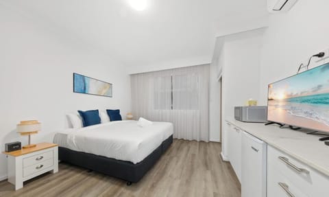 Peaceful bedroom designed for comfort and rest