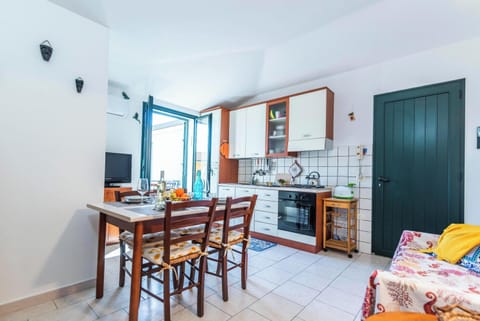 Kitchen and dining area