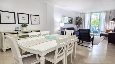 Dining room and living room