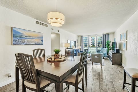 Dining room and living room