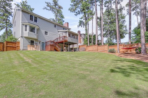Warner Robins Vacation Rental | 3BR | 1.5BA | 2,800 Sq Ft | Stairs Required