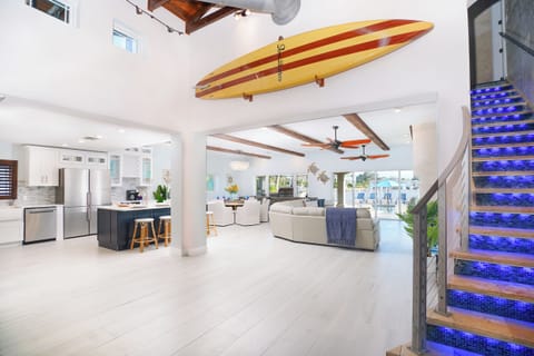 Coastal Manor offers expansive spaces so even large families or groups can gather and yet find privacy.