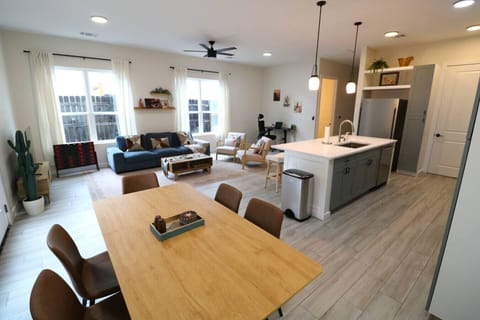 Living Room (Sofa)/ Dining Area / Open Kitchen