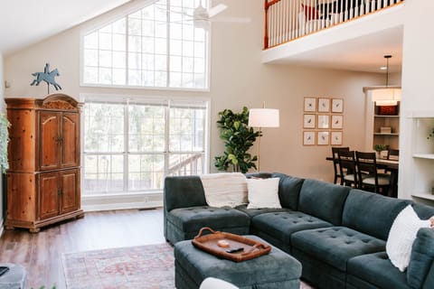 Sun-drenched mornings and cozy evenings, this heart of our Vidalia home is where comfort and connection come together.