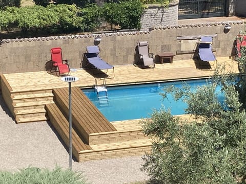 Swimming Pool, Wood, Outdoor Furniture, Composite Material, Sunlounger, Leisure, Shade, Garden, Resort, Wood Stain