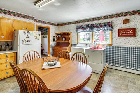 Kitchen | Dishware & Flatware | In-Unit Laundry | 1st Floor