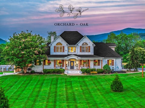 Charming mountain-view with spacious yard.