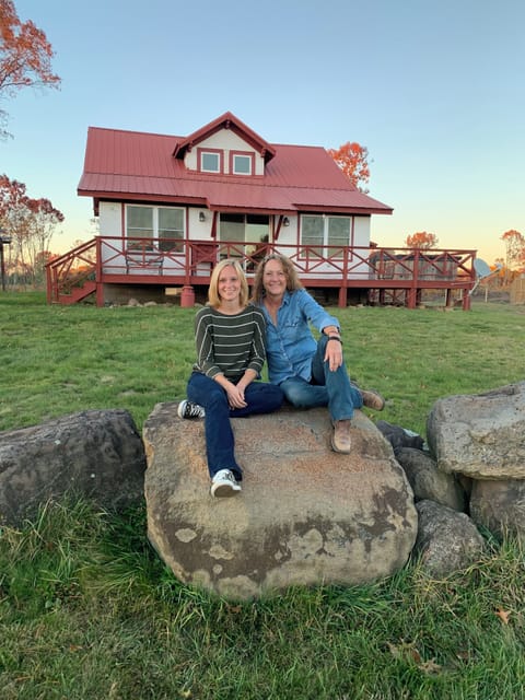 Molly and Shawn - we own and run the farm together - we'd love for you to visit!