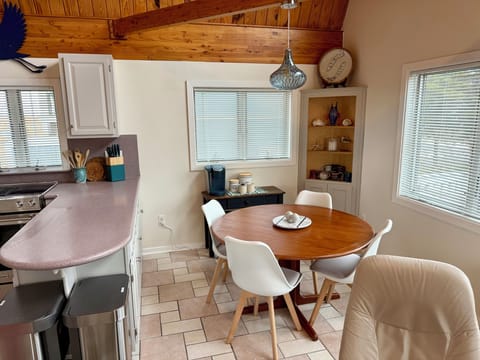 Dinning space next to the kitchen