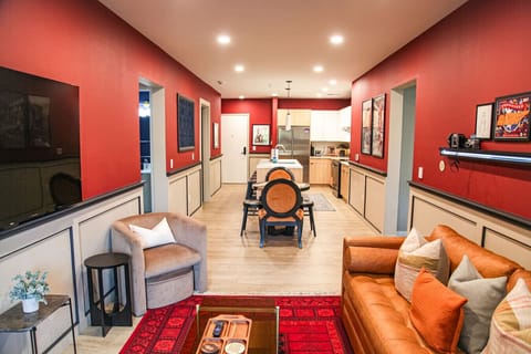 Open concept living/dining/kitchen