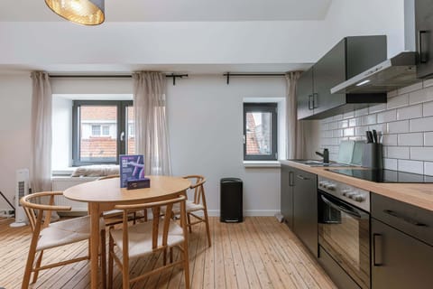 Fully Equipped Kitchen and Dining Table