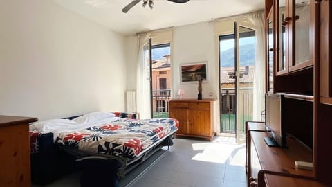 Living room with sofa bed