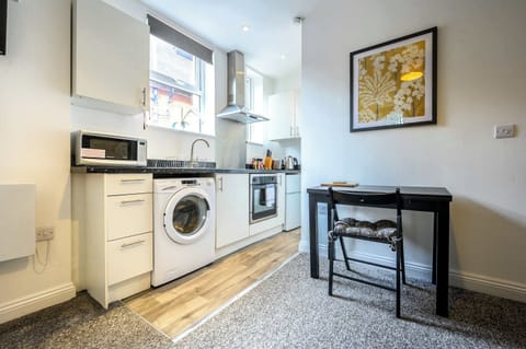 Amber suite kitchen area