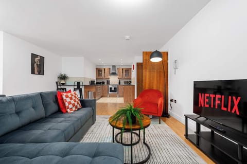 Relax with family and friends in our super stylish living space 
