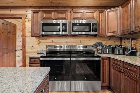 Many brand new appliances for quick cooking for large groups