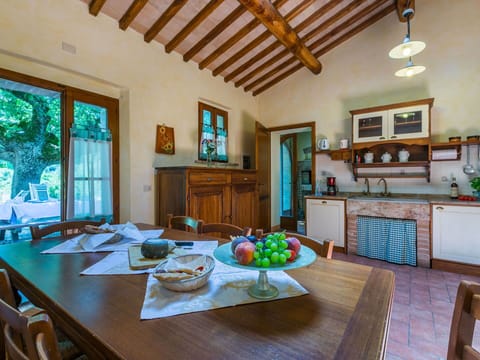 Furniture, Wood, Interior Design, Table, Home, Kitchen & Dining Room Table, Flooring, Chair, Dining Room, Room