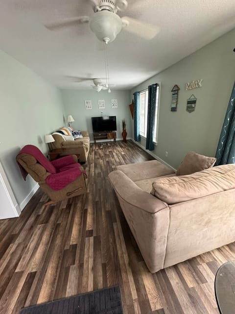 Fully furnished living room