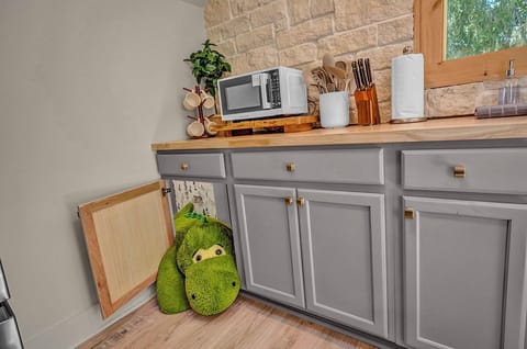 Checkout the secret entrance to the kids playroom!