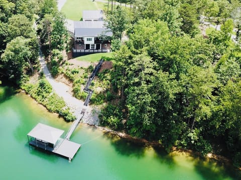 Overhead view from the lake!