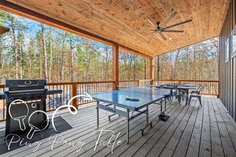 Game, set, match! Enjoy a friendly ping pong tournament under the open sky.