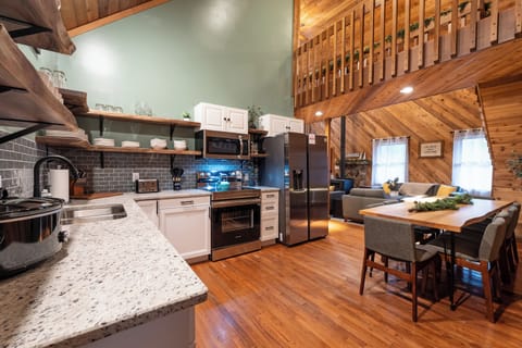 Kitchen and dining room table