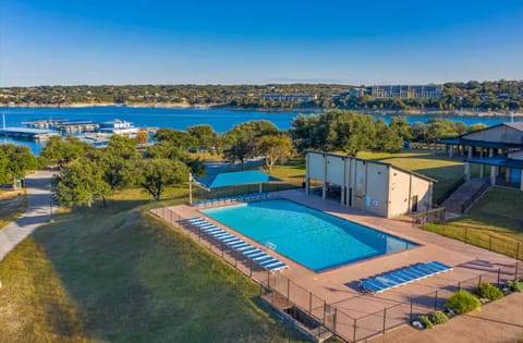 Neighborhood Olympic Swimming Pool overlooking Lake Travis!