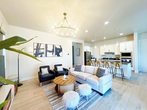 Living room & Kitchen view