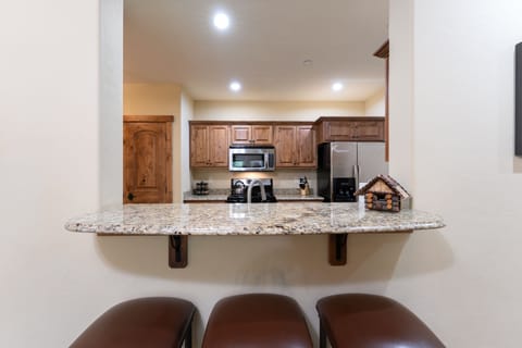 Bar seating to enjoy breakfast