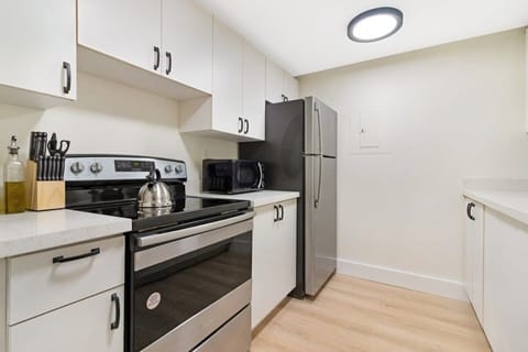 Cook a gourmet meal in your fully-equipped kitchen