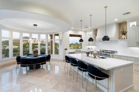 Masterfully designed kitchen space