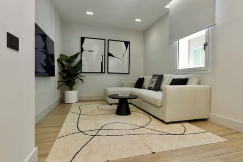 Living area - with large TV