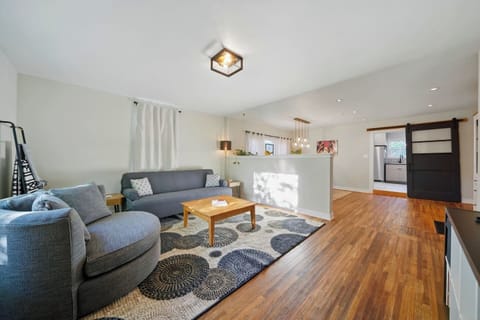 Spacious, open living & dining area. 