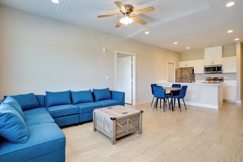 Crowley Vacation Rental | 2BR | 2BA | Stairs to Enter | 760 Sq Ft