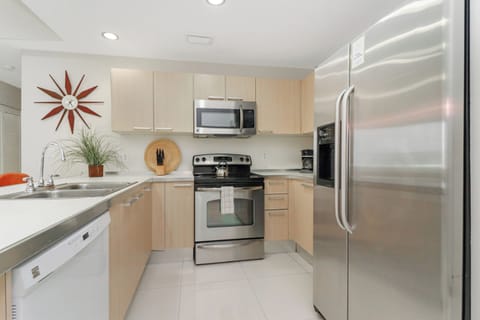 Cook a gourmet meal in your fully-equipped kitchen