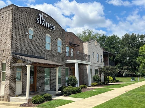 Front of the property - The Station.