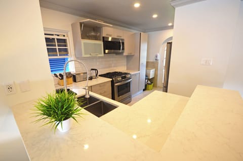 Open plan kitchen 