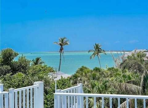 Gulf view from rooftop deck.
