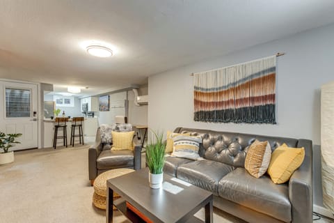 Denver Vacation Rental | 2BR | 1BA | 850 Sq Ft | Stairs Required to Enter
