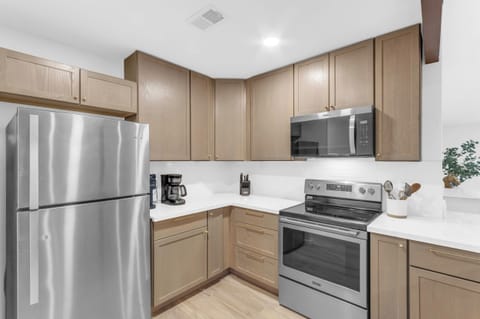 Fully renovated kitchen with brand new appliances